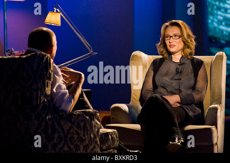 Nicoletta Mantovani, Kalispera Sendung, Canale 5, Mailand, Italien, 2010 Stockfoto