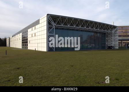 Sainsbury Centre for Visual Arts an der University of East Anglia, Norwich, Vereinigtes Königreich. Von Norman Foster entworfen. Stockfoto