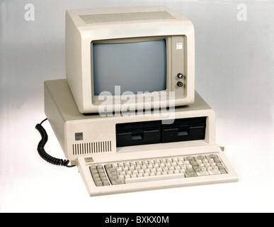 Computer / Elektronik, Computer, IBM 5150 PC, USA, 1981, zusätzliche-Rights-Clearences-not available Stockfoto