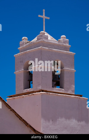 Kirche von San Pedro de Atacama, Chile, Südamerika. Stockfoto