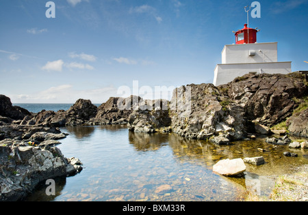 Amphitrite Lighthouse in ucluelet Stockfoto