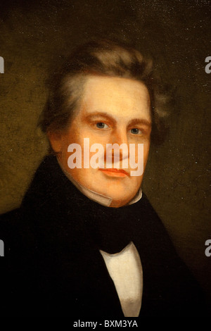 Malerei des 13. Präsident Millard Fillmore, unbekannter Maler, 1843 Stockfoto