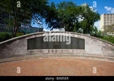 August 7 Memorial Park, US-Botschaft, die Bombardierung Gedenkstätte, Nairobi, Kenia Stockfoto