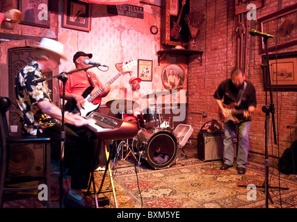 Beale Street Blues Hall Juke Joint, Bar, Musik, blues band Stockfoto