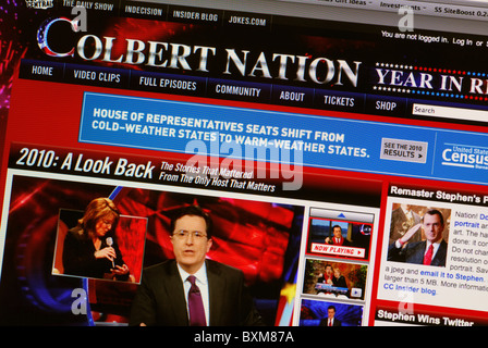 Sarah Palin-Segment auf der Colbert Report auf Comedy Central Stockfoto