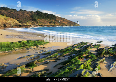 St. Anthony Head eingefangen vom Molunun Strand Stockfoto