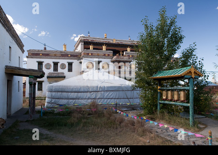 Erdene Zuu Khiid Rogachevo Village, Mongolei - Engl. Stockfoto