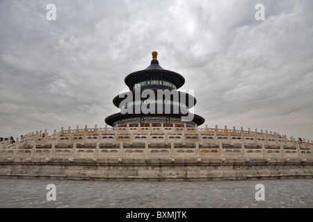 Touristen auf der Himmelstempel in Peking, China Stockfoto