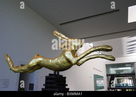 Moderne Skulptur auf dem Display an der Virginia Museum of Fine Arts in Richmond, Virginia Stockfoto