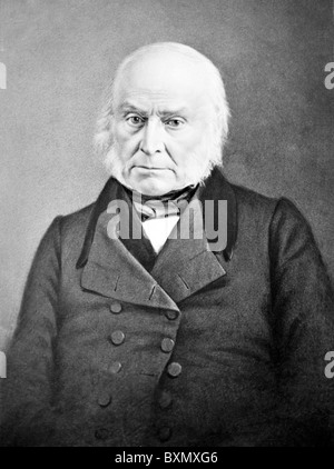 John Quincy Adams, der sechste Präsident der Vereinigten Staaten von 1825 bis 1829. Stockfoto