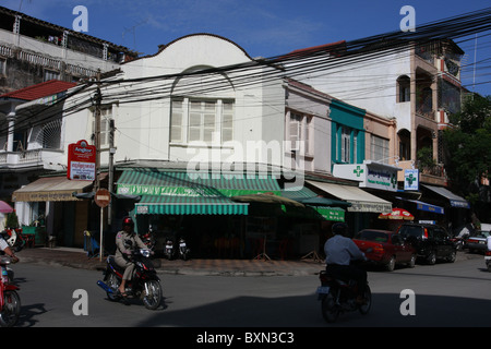 Straßenszene in Phnom Penh, Kambodscha Stockfoto