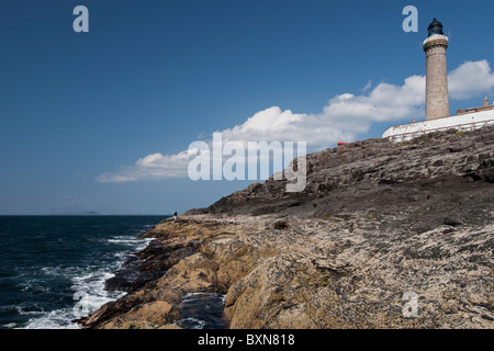 Der Leuchtturm am Ardnamurchan Point Stockfoto