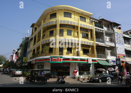 Straßenszene in Phnom Penh, Kambodscha Stockfoto