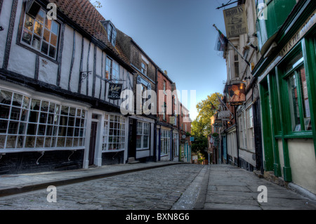 Lincoln Stadtlandschaften bei Sonnenaufgang Stockfoto