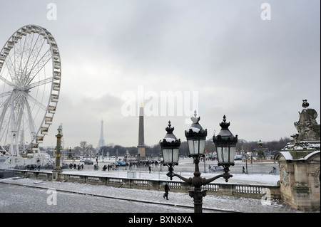 Place de la Concorde, Paris, Frankreich Stockfoto