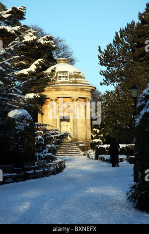 Das Jephson Denkmal, Jephson Gardens, Royal Leamington Spa, Warwickshire; 1849 erbaut Stockfoto