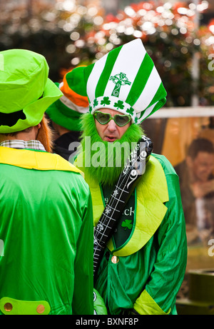 Saint Patricks Tag, Dublin, Irland Stockfoto