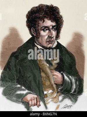 Chateaubriand, François René, Vicomte de (1768-1848). Französischer Schriftsteller. Stockfoto