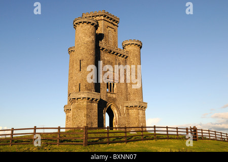 Paxton es oder Nelsons Turm Llanarthne Carmarthenshire Wales Cymru UK-GC Stockfoto