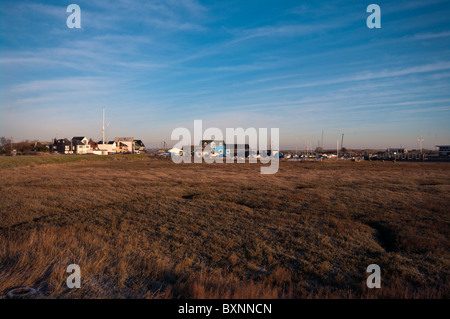 Rye Harbour Roggen East Sussex England Stockfoto