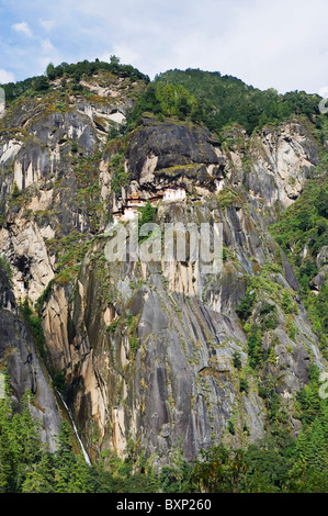 Tiger Nest, Taktshang Goemba, Paro-Tal, Bhutan, Asien Stockfoto