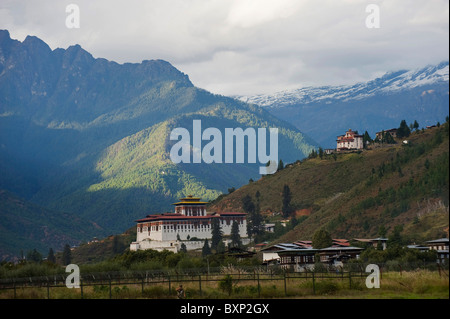 Paro Rinpung Dzong (1644), Paro, Bhutan, Asien Stockfoto