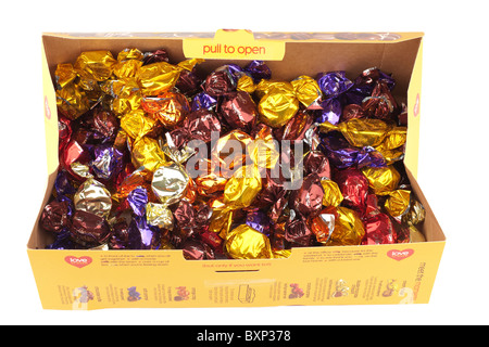 Thorntons Momente Pralinen Stockfoto