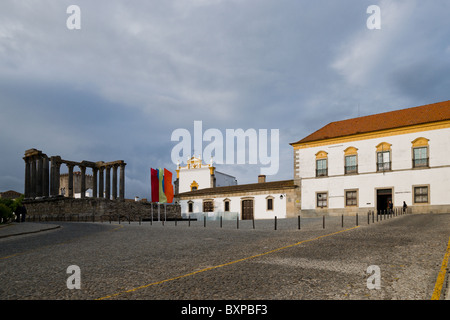 Römische Tempel der Diana in Évora, Portugal Stockfoto