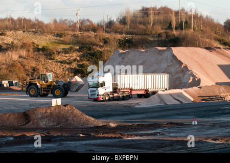 Salzbergwerk Union, Winsford, Cheshire, UK Stockfoto