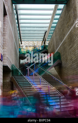 Einzelhandel, Shopper und Geschäfte in Liverpool, Merseyside, UK Stockfoto