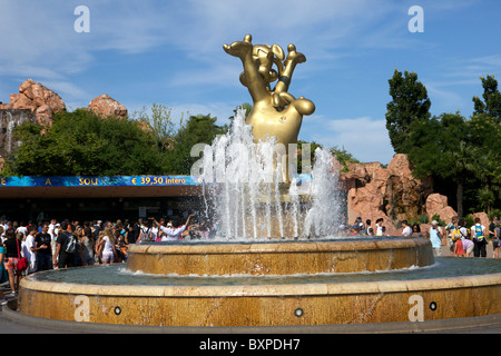 Gardaland Freizeitpark, Castelnuovo del Garda, Veneto, Italien Stockfoto