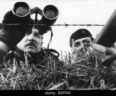 Britische Soldaten der leichten Infanterie im Dienst bei Derry in Nordirland im Jahr 1974 Bild von DAVID BAGNALL Stockfoto