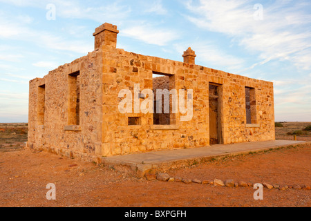 Ruinen von der Farina Postamt in Süd-Australien outback Stockfoto