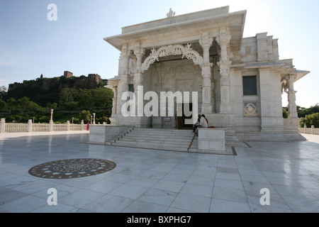 Die schöne Shri Lakshmi Narayan-Tempel in Jaipur, Rajasthan Nordindien Stockfoto