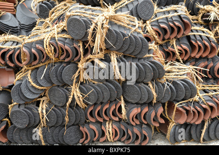 Eine Baustelle in Yangzhou Jiangsu Provinz China Stockfoto