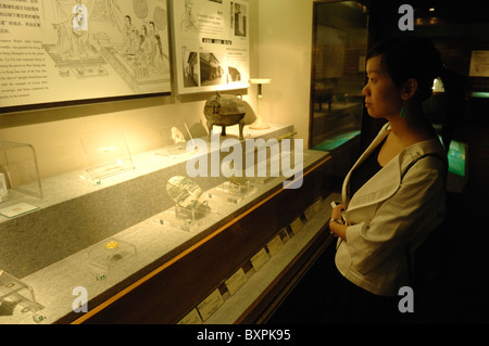 Yangzhou-Block-Druckerei-Museum in der chinesischen Provinz Jiangsu Stockfoto