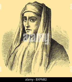 Giotto di Bondone (ca. 1267-1337), italienischer Maler und Architekt Stockfoto