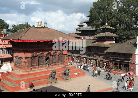 Durbar Square in Kathmandu, Nepal in Asien Stockfoto