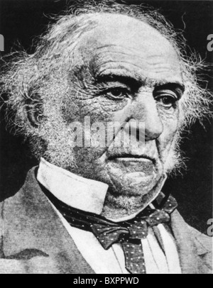 WILLIAM EWART GLADSTONE (1809-1898) englischen Liberal Staatsmann Stockfoto