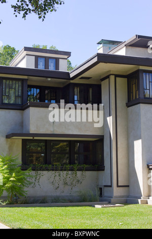 Detail, Oscar B. Balch Haus von Frank Lloyd Wright, Eiche Park, Chicago, Illinois, USA Stockfoto