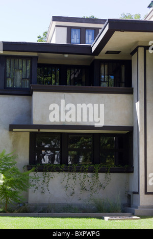 Detail, Oscar B. Balch Haus von Frank Lloyd Wright, Eiche Park, Chicago, Illinois, USA Stockfoto