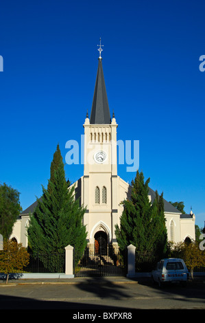 Nationaldenkmal von der Niederländisch-reformierten Kirche im Neo-gotischen Stil, Calvina, Südafrika Stockfoto