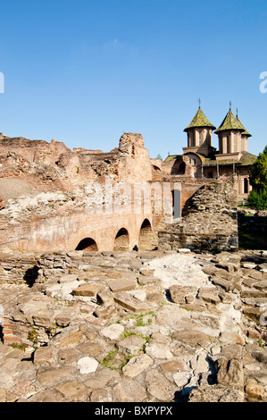 Der Fürstenhof in Targoviste, Walachei, Rumänien Stockfoto