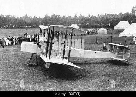 VICKERS VIMY IV geändert Bomber geflogen von Alcock und Brown über Atlantik im Juni 1919. Siehe Beschreibung unten Stockfoto