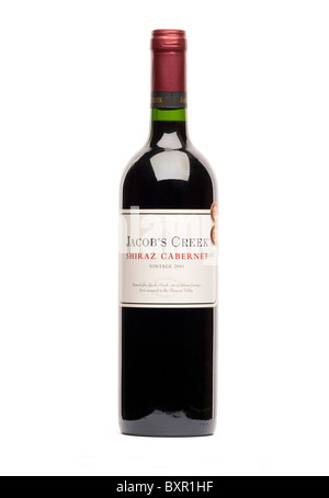 Jacob es Creek Shiraz Cabernet rot Wein aus Australien Stockfoto