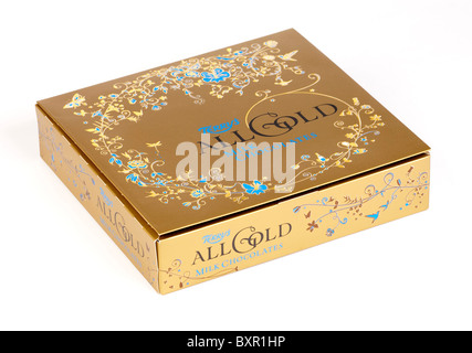 Terrys alle Gold-Pralinen Stockfoto