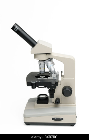 Compound Microscope, Ausschnitt Stockfoto