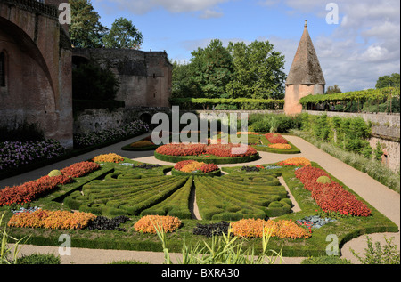 Frankreich, Albi, Berbie Palace Gardens Stockfoto