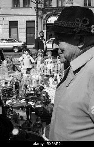 Wiener Flohmarkt (Flohmarket) Stockfoto