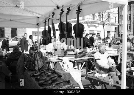 Wiener Flohmarkt (Flohmarket) Stockfoto